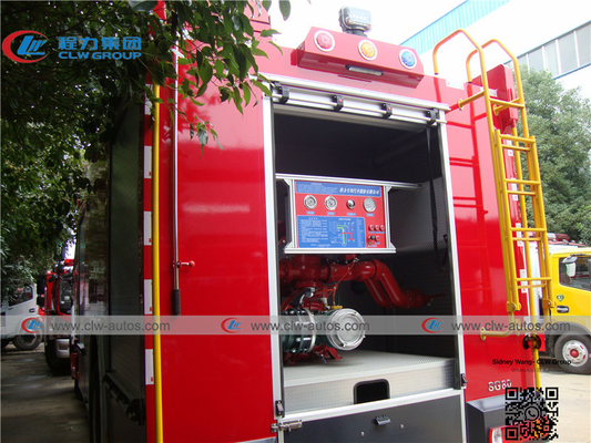 LHD Sinotruk Howo 4x2 5cbm Water Tank Fire Fighting Truck