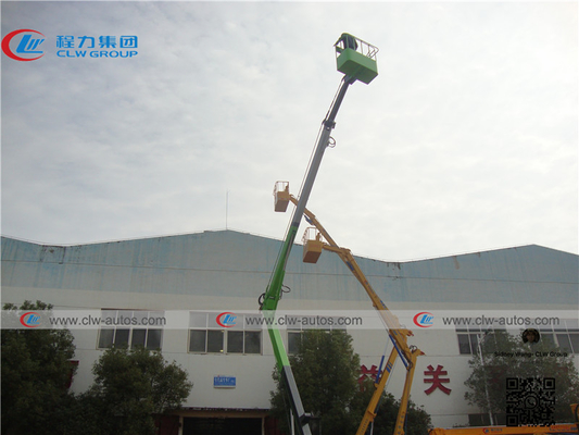 ISUZU 4x2 16M Truck Mounted Aerial Work Platform With Folded Arm