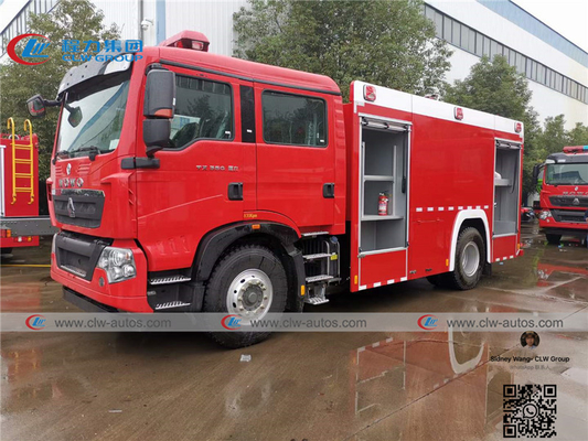 4000L Water Tank Dongfeng Duolicar 4x2 Fire Pumper Truck