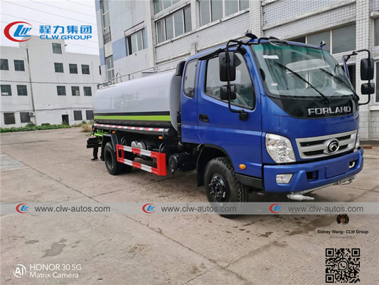 Foton Forland 5cbm Carbon Steel Petrol Tank Truck