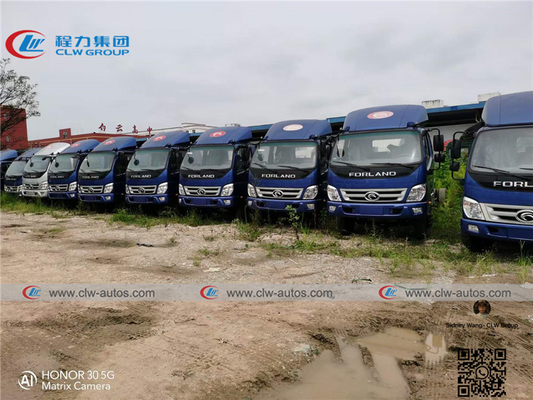 Foton Forland 5cbm Carbon Steel Petrol Tank Truck