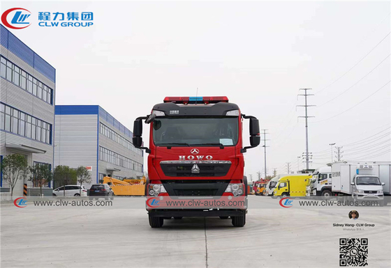 Sinotruk Howo 4x2 8cbm Foam Tank Fire Engine Truck