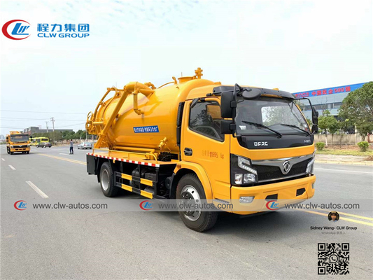 Dongfeng Furuika 4x2 5000 Liters Vacuum Sewer Suction Truck