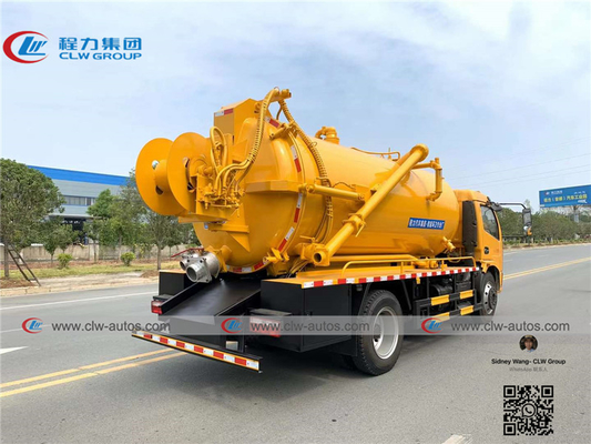 Dongfeng Furuika 4x2 5000 Liters Vacuum Sewer Suction Truck