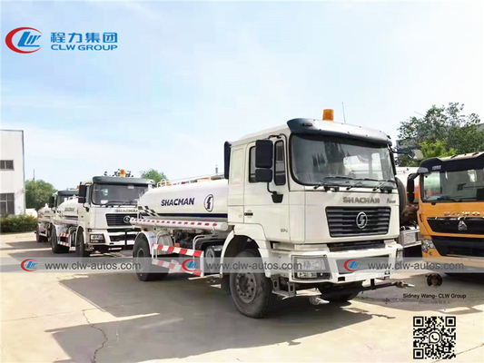 Shacman 10m3 Q235 Carbon Steel Tank Water Bowser Truck