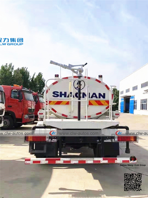 Shacman 10m3 Q235 Carbon Steel Tank Water Bowser Truck