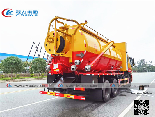 Dongfeng Kinland 6x4 20T Vacuum Sewage Suction Truck