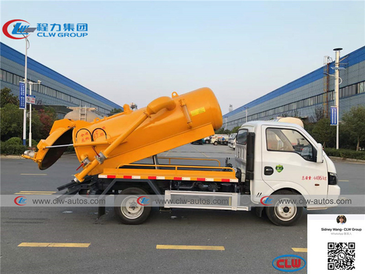 Dongfeng Tuyi 4x2 LHD 2 Tons Vacuum Sewer Suction Truck