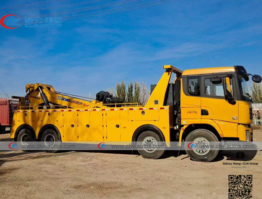 Shacman 8x4 371HP 30 - 60 ton Wrecker Towing Truck