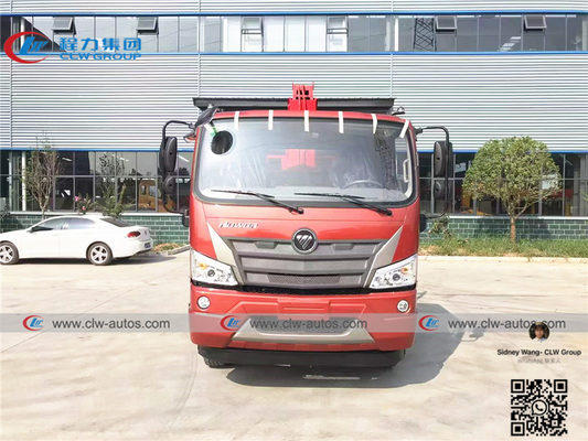 Foton Rowor 4x2 5 - 7 Ton Hydraulic Telescopic Boom Truck Mounted Crane