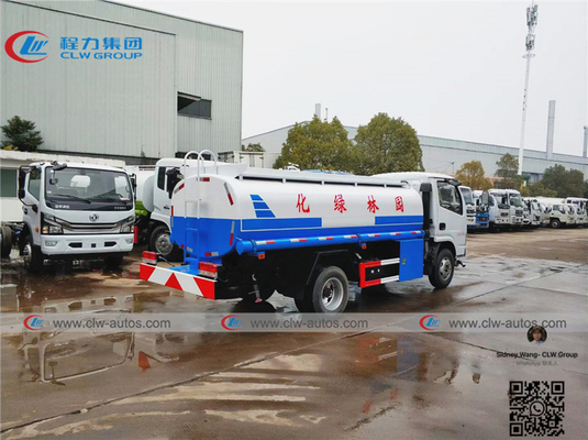 5cbm 4T Dongfeng Furuicar 4x2 Fuel Transport Truck With Dispenser And Hose Reel