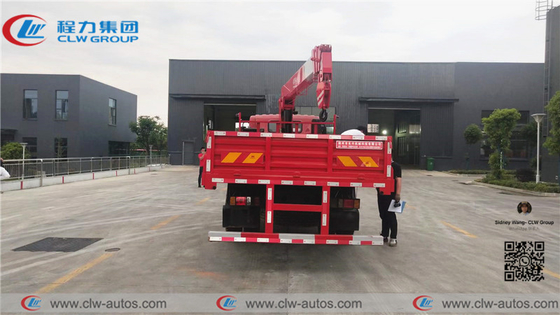 6.3T 8T Foton Rowor 4x2 LHD Truck Mounted Telescopic Crane