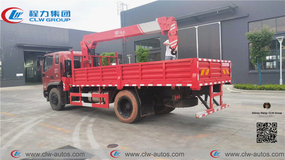 6.3T 8T Foton Rowor 4x2 LHD Truck Mounted Telescopic Crane