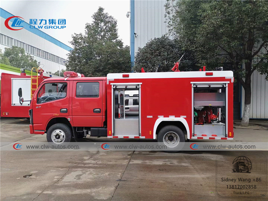 Dongfeng Duolicar 2000L Water Tank Fire Fighting Truck