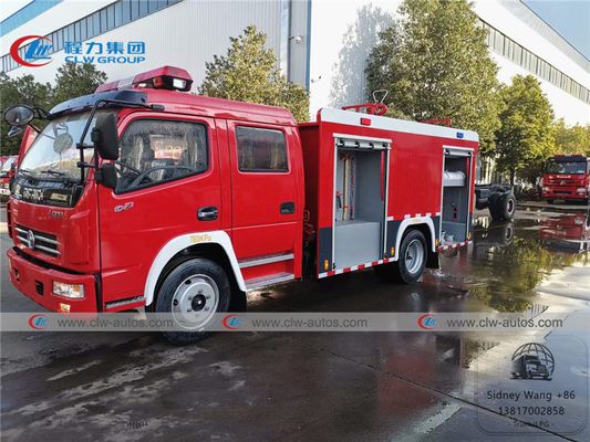 Dongfeng Duolicar 2000L Water Tank Fire Fighting Truck