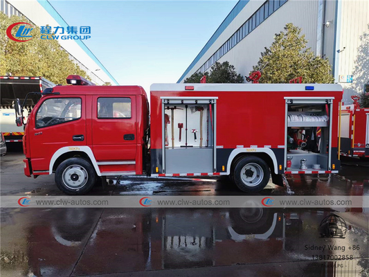 Dongfeng Duolicar 2000L Water Tank Fire Fighting Truck