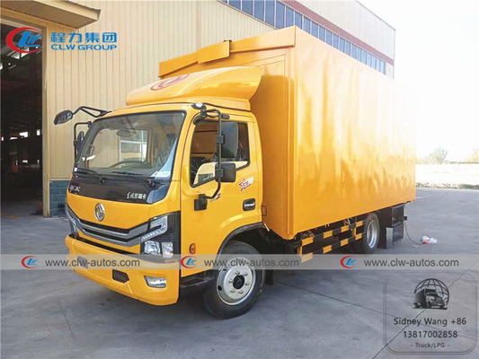 Dongfeng Duolicar 20cbm Double Wing Opening Unfolding Van Cargo Truck