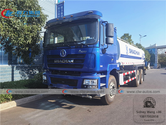 20m3 Shacman 6x4 Water Transport Truck With Q235 Tank