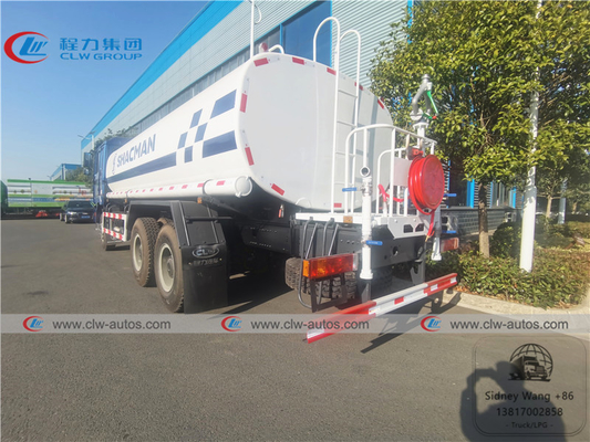 20m3 Shacman 6x4 Water Transport Truck With Q235 Tank