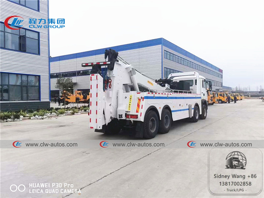 SINOTRUK HOWO 6x4 20T 25T Conjoined Wrecker Tow Truck For Emergency Road Recovery