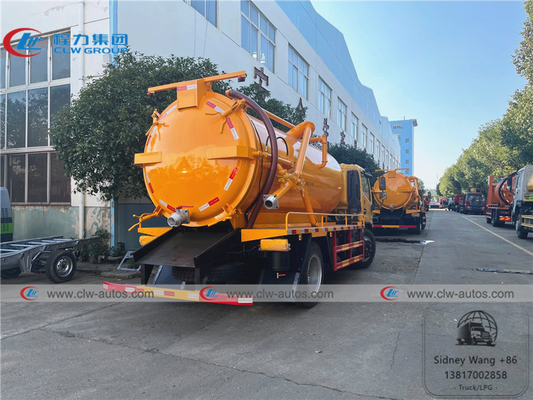 DONGFENG Furuicar 8m3 Vacuum Suction Septic Tank Truck