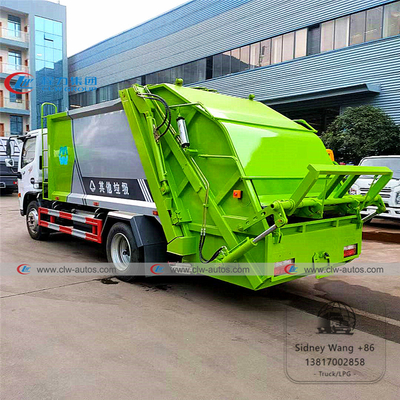 Dongfeng 9000 Liters Rear Loader Compactor Garbage Truck