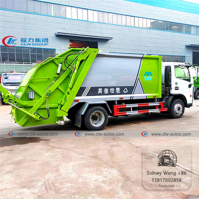 Dongfeng 9000 Liters Rear Loader Compactor Garbage Truck