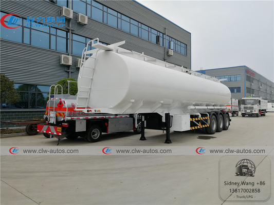 3 Axle 40000 - 50000L 30T 40T Gasoline Delivery Tanker Semi Trailer