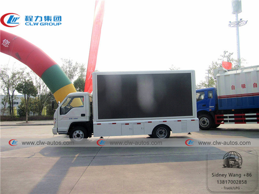 LHD Foton Forland 4x2 LED Billboard Truck With Roller Poster