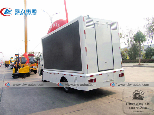 LHD Foton Forland 4x2 LED Billboard Truck With Roller Poster