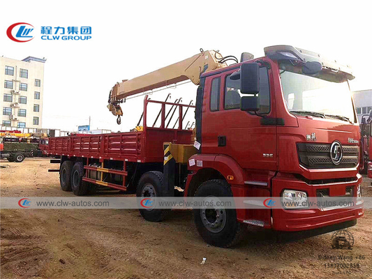 Shacman F3000 8x4 Truck Mounted Telescopic Boom Crane