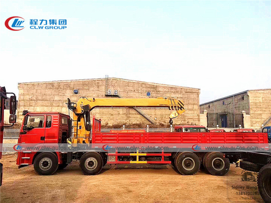 Shacman F3000 8x4 Truck Mounted Telescopic Boom Crane