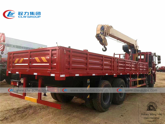 Shacman F3000 8x4 Truck Mounted Telescopic Boom Crane