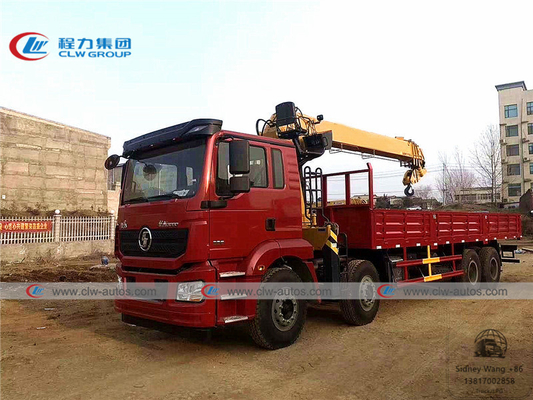 Shacman F3000 8x4 Truck Mounted Telescopic Boom Crane