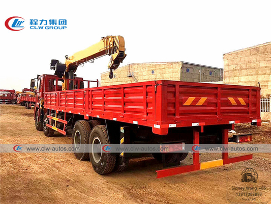 Shacman F3000 8x4 Truck Mounted Telescopic Boom Crane