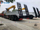 8x4 HOWO Flatbed Truck Mounted Telescoping Boom Crane