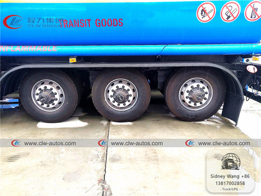 Tri Axle 55000L 40T 45T Fuel Transport Truck Semi Trailer