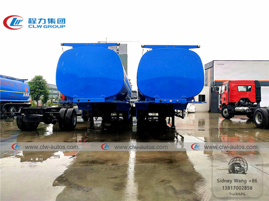 Tri Axle 55000L 40T 45T Fuel Transport Truck Semi Trailer