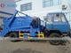 4x2 Dongfeng 4cbm Self Loading Swing Arm Garbage Truck With Hanging Chain