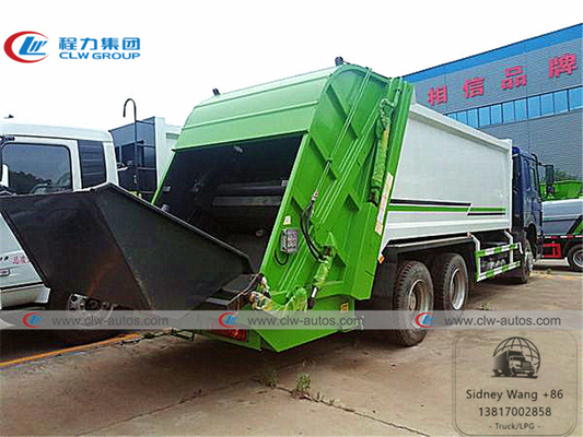 SINOTRUK HOWO 6x4 3 Axles 18m3 Compactor Garbage Truck