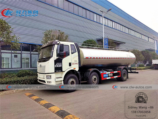 FAW 6x2 18000 Liters SS 304 2B Milk Transport Truck