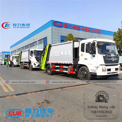 Dongfeng Kinrun 4x2 Kinland 6x4 14cbm 20cbm Garbage Compactor Truck