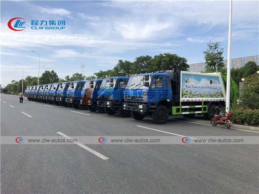 Dongfeng LHD 14cbm Compactor Garbage Truck For Waste Collection