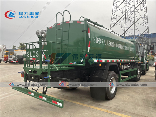 ISUZU 14000L Water Sprinkler Truck With Q235 Carbon Steel Tank