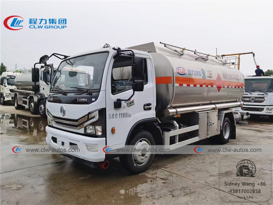 10000L 8T Dongfeng Duolicar 4x2 Fuel Transport Trucks