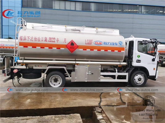 10000L 8T Dongfeng Duolicar 4x2 Fuel Transport Trucks