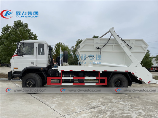 LHD 10m3 Swing Arm Skip Loader Garbage Truck