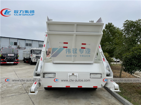 LHD 10m3 Swing Arm Skip Loader Garbage Truck