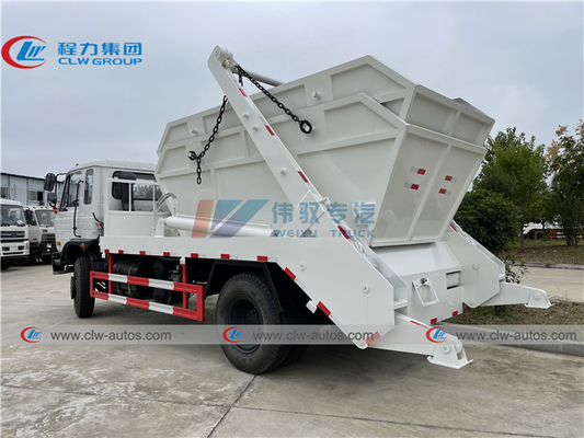 LHD 10m3 Swing Arm Skip Loader Garbage Truck