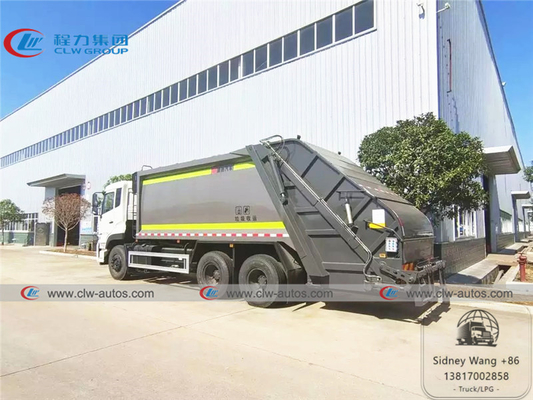 Dongfeng Kinland 6x4 18 - 20cbm Garbage Compactor Truck